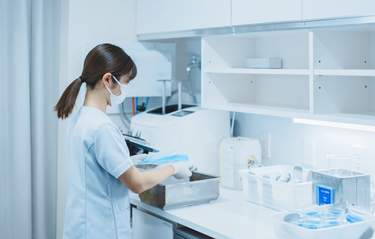 クリニックの安全を支える、歯科助手の滅菌・衛生管理業務"